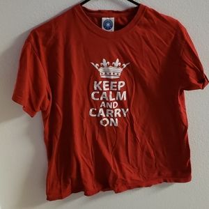 Keep Calm and Carry on tee!